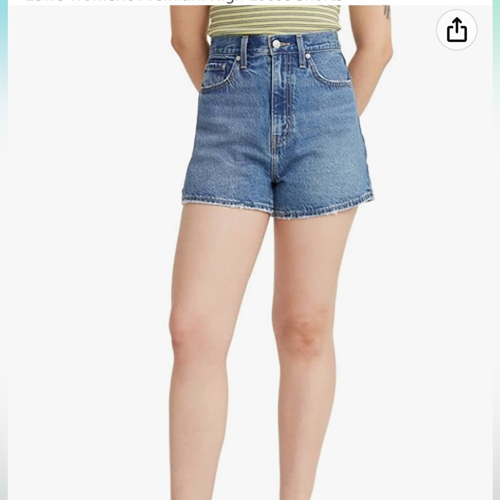 Levi’s High Loose Shorts - Medium Indigo sz 29